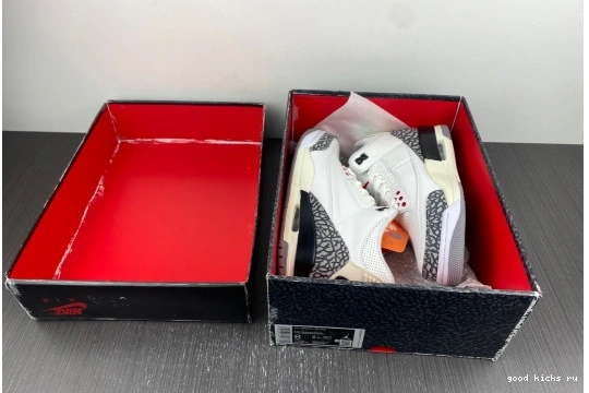 DN3707-100 Cement DN3707-100 Reimagined White Retro Jordan 3 0331